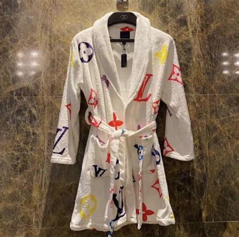 louis vuitton bathrobe womens|authentic Louis Vuitton bedding.